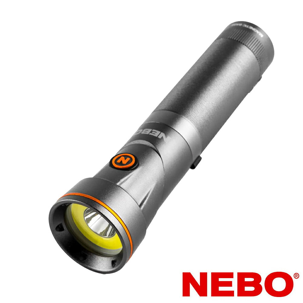 【NEBO】富蘭克林 多方向兩用手電筒-USB充電 300流明 IPX4 NEB-WLT-0023-G