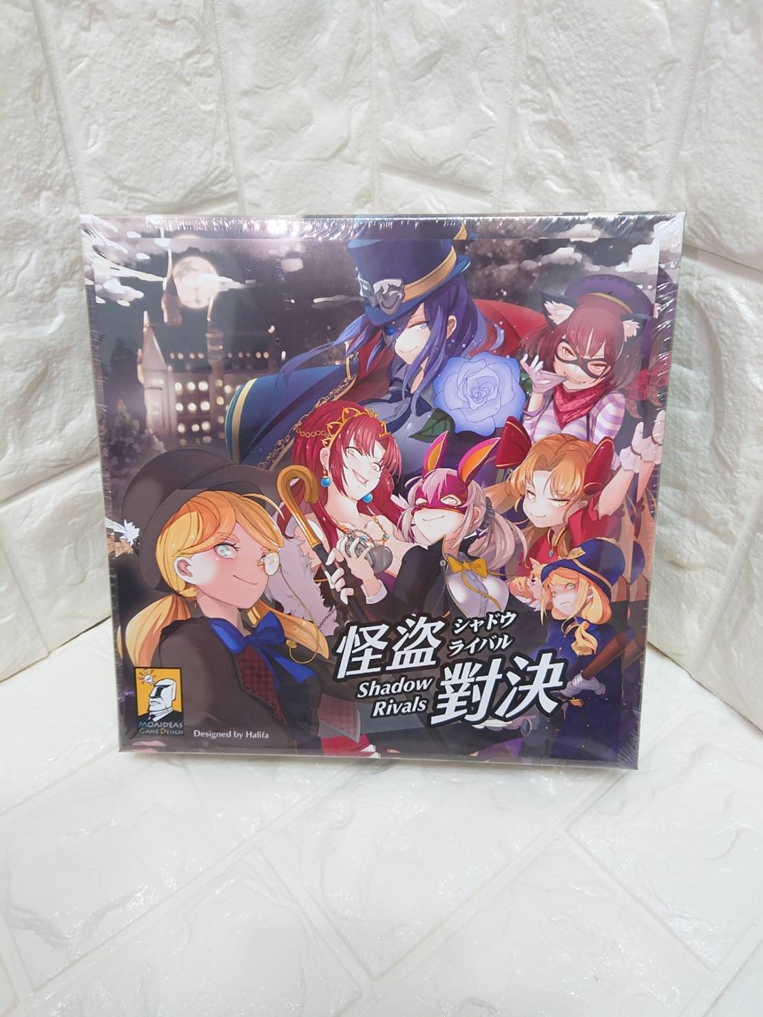【桌遊侍】  怪盜對決 Shadow Rivals 正版實體店面快速出貨《免運.送足量牌套》怪盜.日系桌游.美少女桌遊