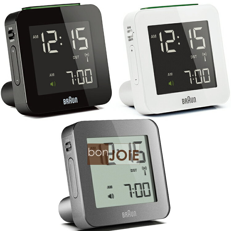 ::bonJOIE:: 美國進口 Braun BNC009 Alarm Clock 百靈數位鬧鐘 (全新盒裝) 博朗 時鐘 德國