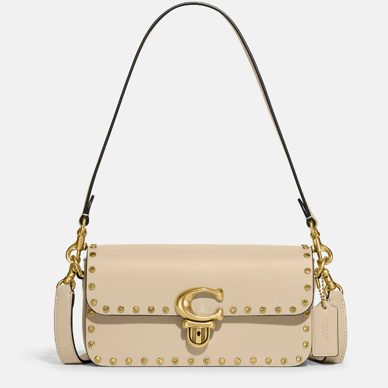 COACH Studio Baguette Bag With Crystal Rivets