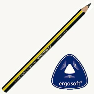 【STAEDTLER 施德樓】快樂學園三角舒寫鉛筆-特寬型 打裝 MS119
