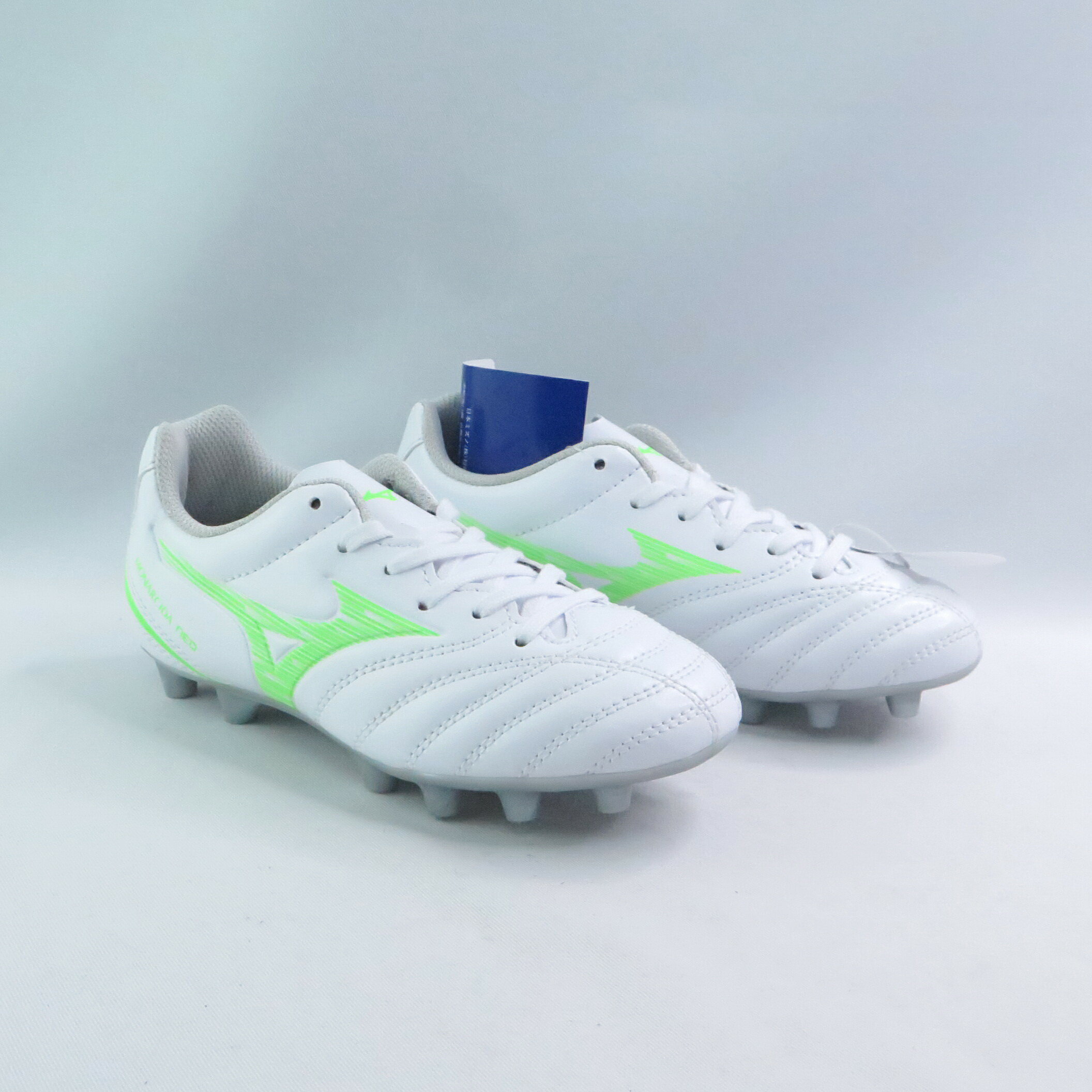 Mizuno P1GB252537 MONARCIDA NEO III SELECT Jr 中大童足球鞋 3E楦 白/綠