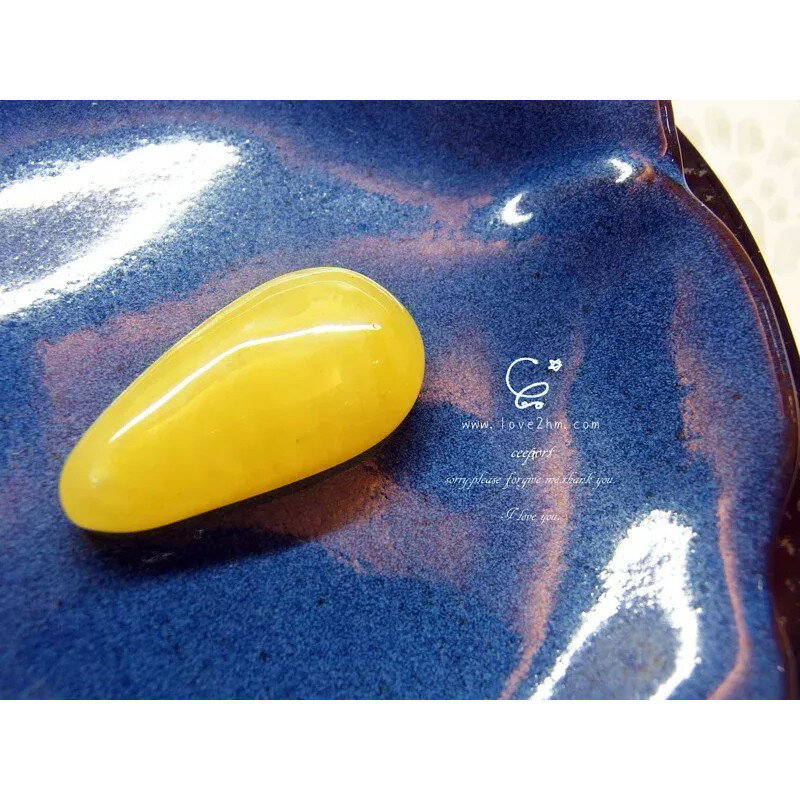 蜜蠟墜 2535/天然蜜蠟/水晶飾品/ [晶晶工坊-love2hm]