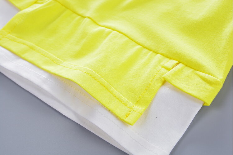 男童夏裝新款套裝短袖T恤韓版夏季童裝1-5歲兒童運動兩件套潮 3