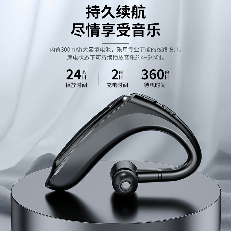 藍芽耳機 2021年新款無線藍牙耳機掛耳式久戴不痛超長續航適用于huawei華為 全館免運