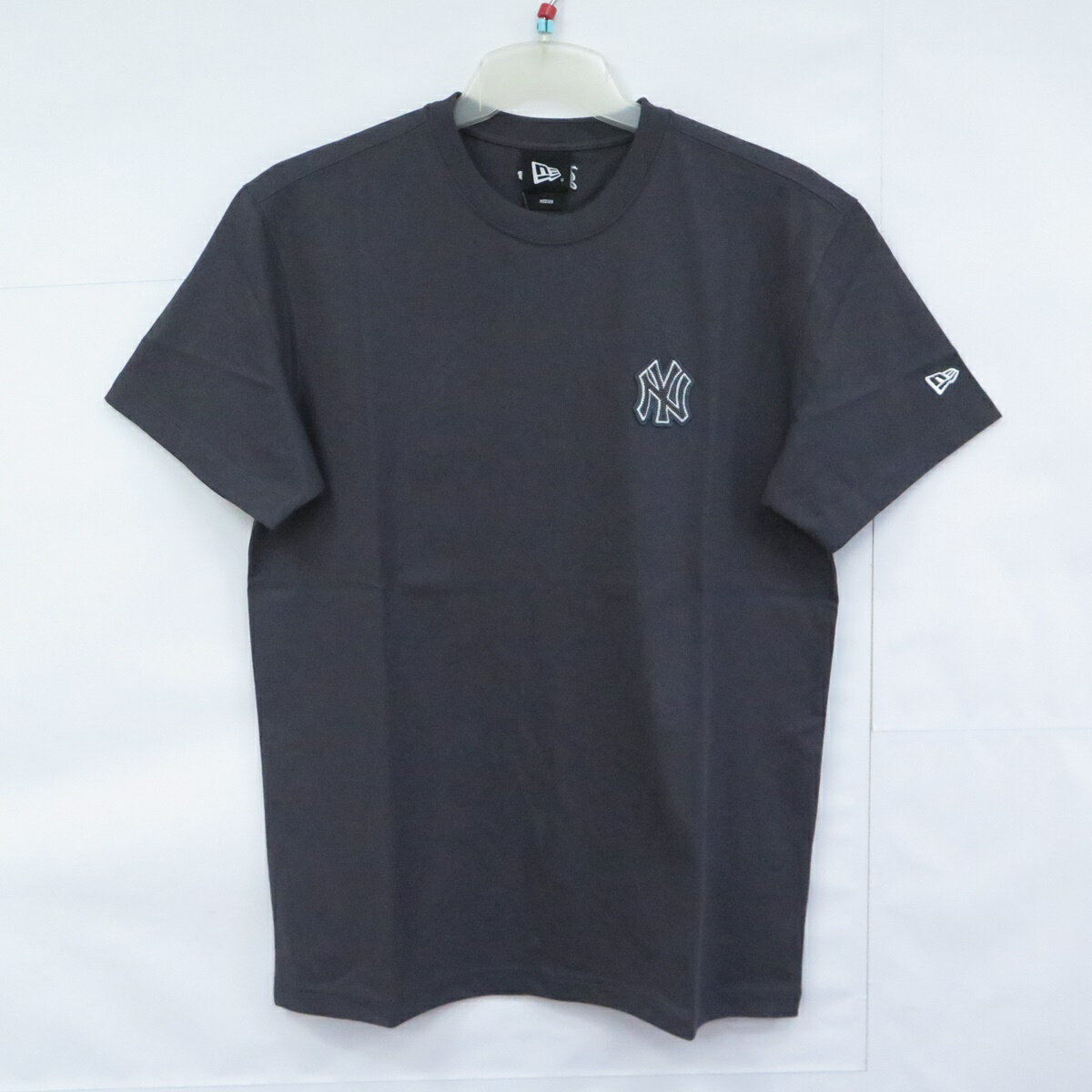 New Era NE14500134 短袖Tee MLB CHAINSTITCHING 紐約洋基 石墨