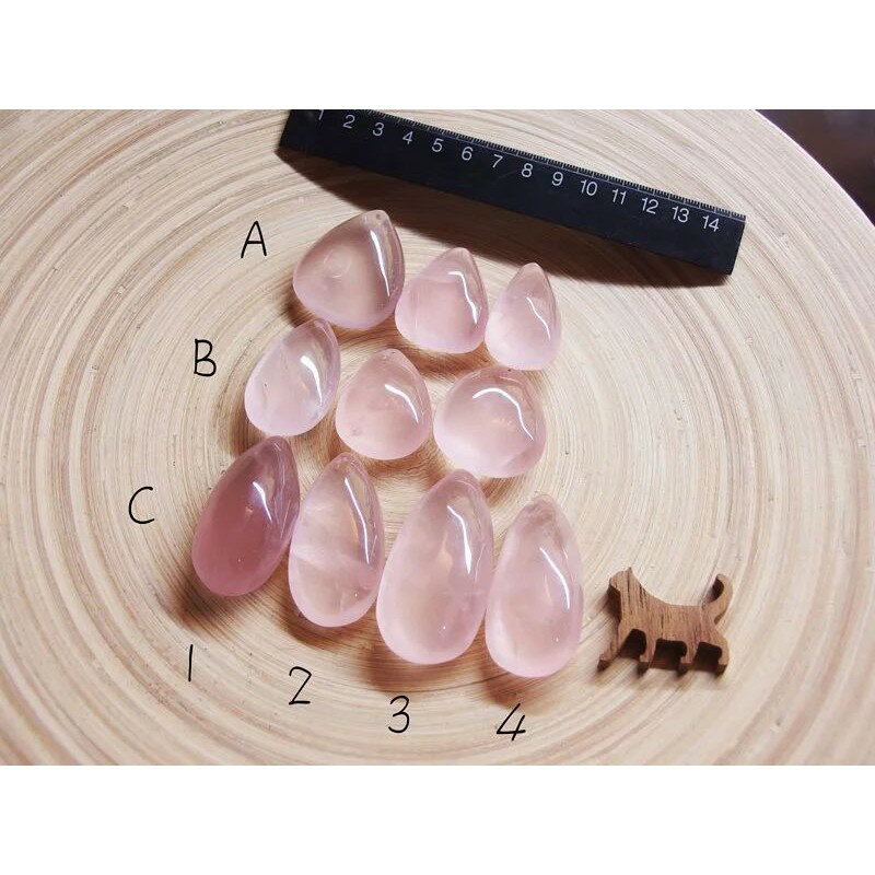 粉晶墜 5205/粉晶/水晶飾品/ [晶晶工坊-love2hm]