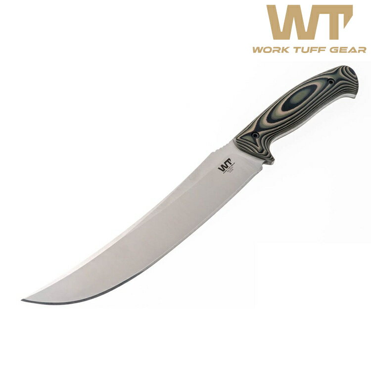 Work Tuff Stove WTG 大泰雅刀二代 緞面 全龍骨式直刀 K329 叢林迷彩柄+黑刀套 WTG-Atay-SJ