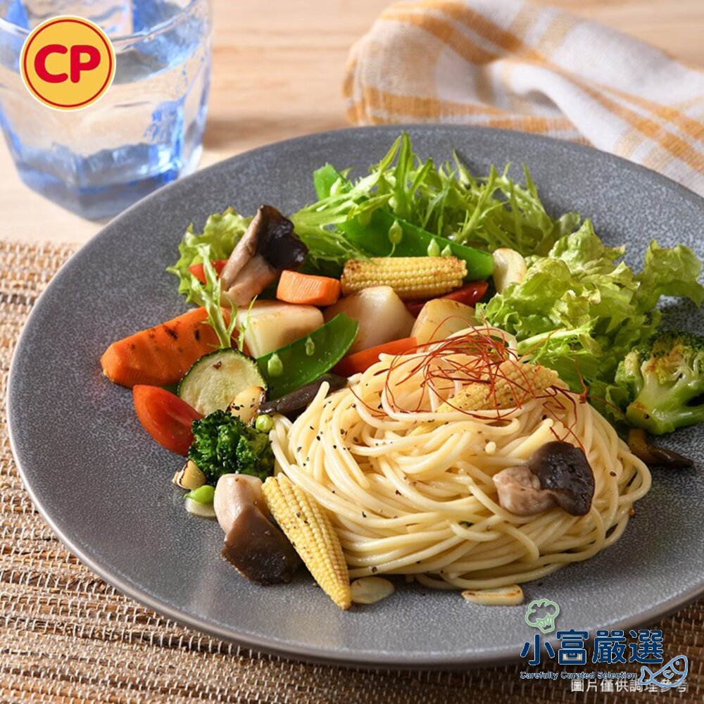 【小富嚴選】麵食米飯類-卜蜂義大利麵-羅勒青醬義大利麵-番茄紅醬義大利麵-奶油培根義大利麵-特價優待中 另有雞肉丸/雞米花/熱狗