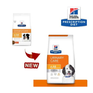 Hill's希爾思 cd c/d 狗糧 犬處方飼料 500g/8.5磅/1.5KG/17.6磅 泌尿道結石.威隆尿路酸化劑