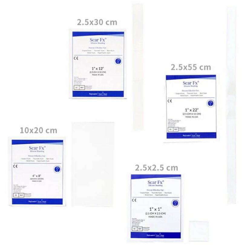 美國Scar Heal Scar Fx疤痕護理矽膠片 (未滅菌) 多款可選 憨吉小鋪