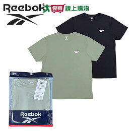 Reebok 涼滑涼感快乾 圓領短袖