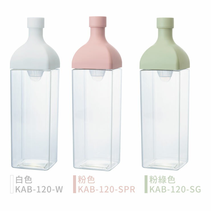 HARIO 方形冷泡茶壺／1200ml／KAB-120