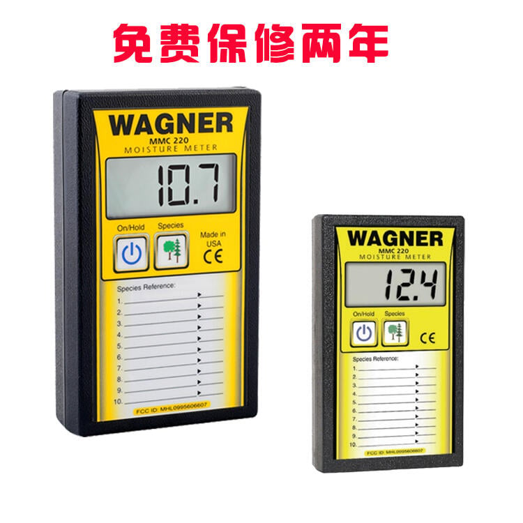 【新店鉅惠】熱銷美國WAGNER木材水分測濕儀MMC220濕度計含水率儀測量檢測測水儀