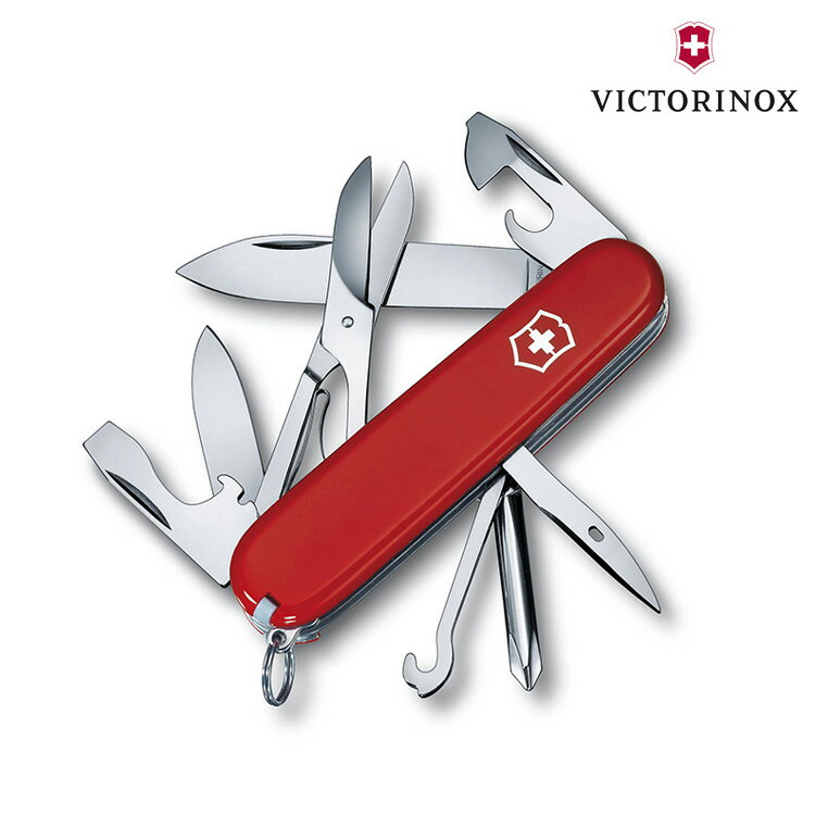 【VICTORINOX】Super Tinker瑞士刀1.4703 / 城市綠洲 (瑞士維氏、多功能、簡易工具、登山露營、居家旅遊)