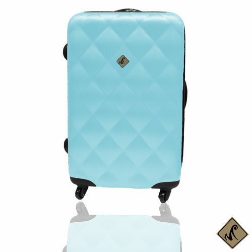 <br/><br/>  Miyoko俏皮菱格紋系列28吋輕硬殼旅行箱/行李箱<br/><br/>