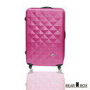 BEAR BOX 晶鑽系列ABS霧面收納家24吋旅行箱/行李箱
