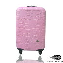 ★JUST BEETLE 拼圖系列ABS輕硬殼20吋旅行箱/行李箱