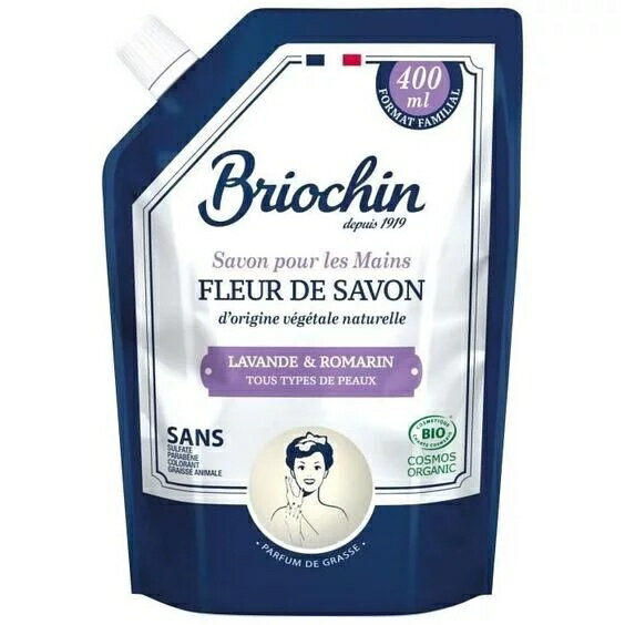 Briochin depuis 1919 天然香氛洗手乳補充包 400ML