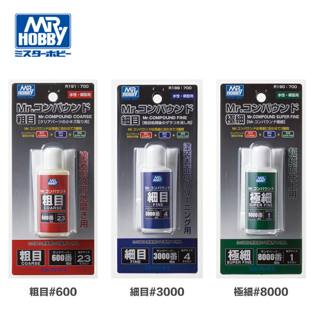 【鋼普拉】現貨 GUNZE GSI 郡氏 模型專用水蠟 R189 細目 R190 極細 R191 粗目 GSI 研磨劑