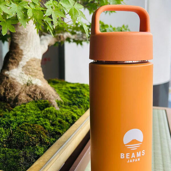 BEAMS JAPAN × 象印 別注不鏽鋼保溫瓶 600ml 經典橘