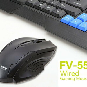 定製FV-55游戲英雄聯盟有線鼠標USB臺式機辦公有線鼠標跨境爆款eb425