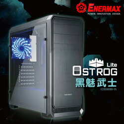 【ENERMAX 安耐美】Ostrog Lite 黑魅武士電腦機殼 鋼化玻璃(ECB3080BB-05)【三井3C】