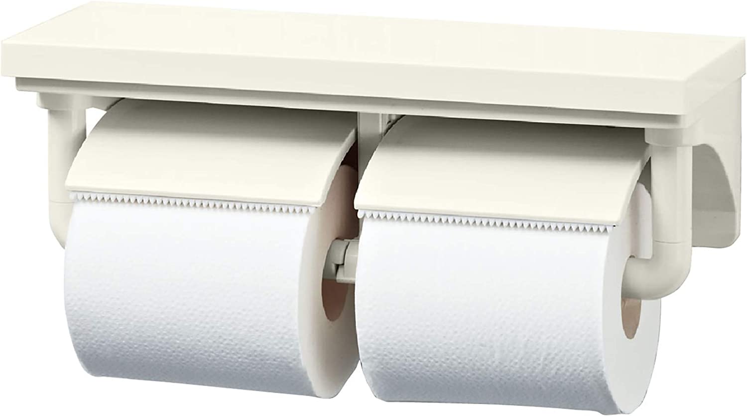 【日本代購】LIXIL 廁所紙巾架 雙層 米白色 CF-AA64/BN8