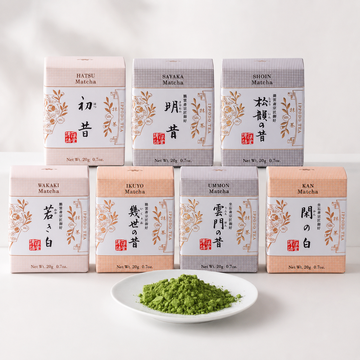 全品項】日本一保堂茶舖抹茶粉20g 幾世之昔幾世の昔初昔雲門京極之昔