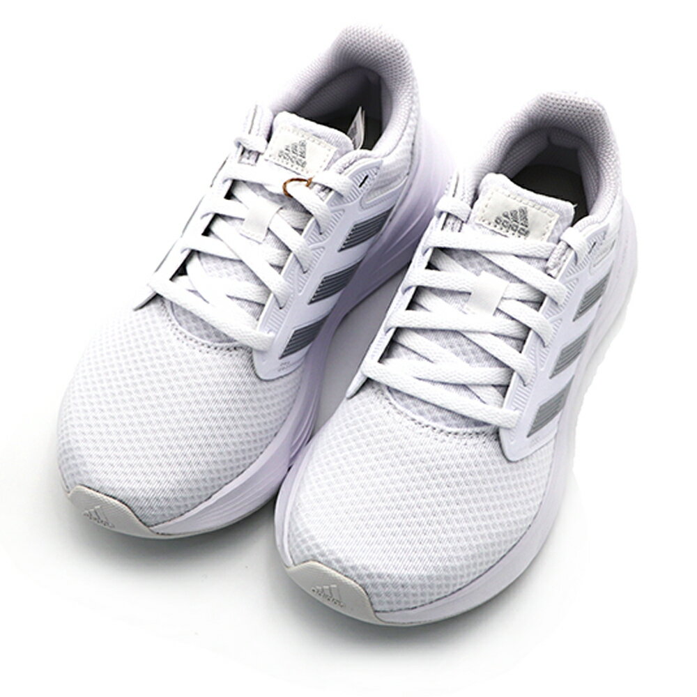 【滿額現折100~】 Adidas Galaxy 6 W 白銀 慢跑鞋 緩震 基本款 運動鞋 女款 J1712【GW4130】