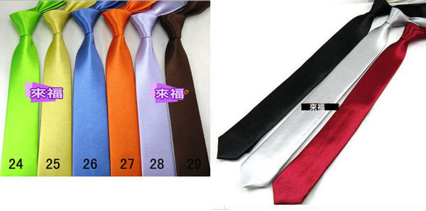 ★草魚妹★5cm亮面繽紛手打領帶窄領帶窄版領帶，直購價69元