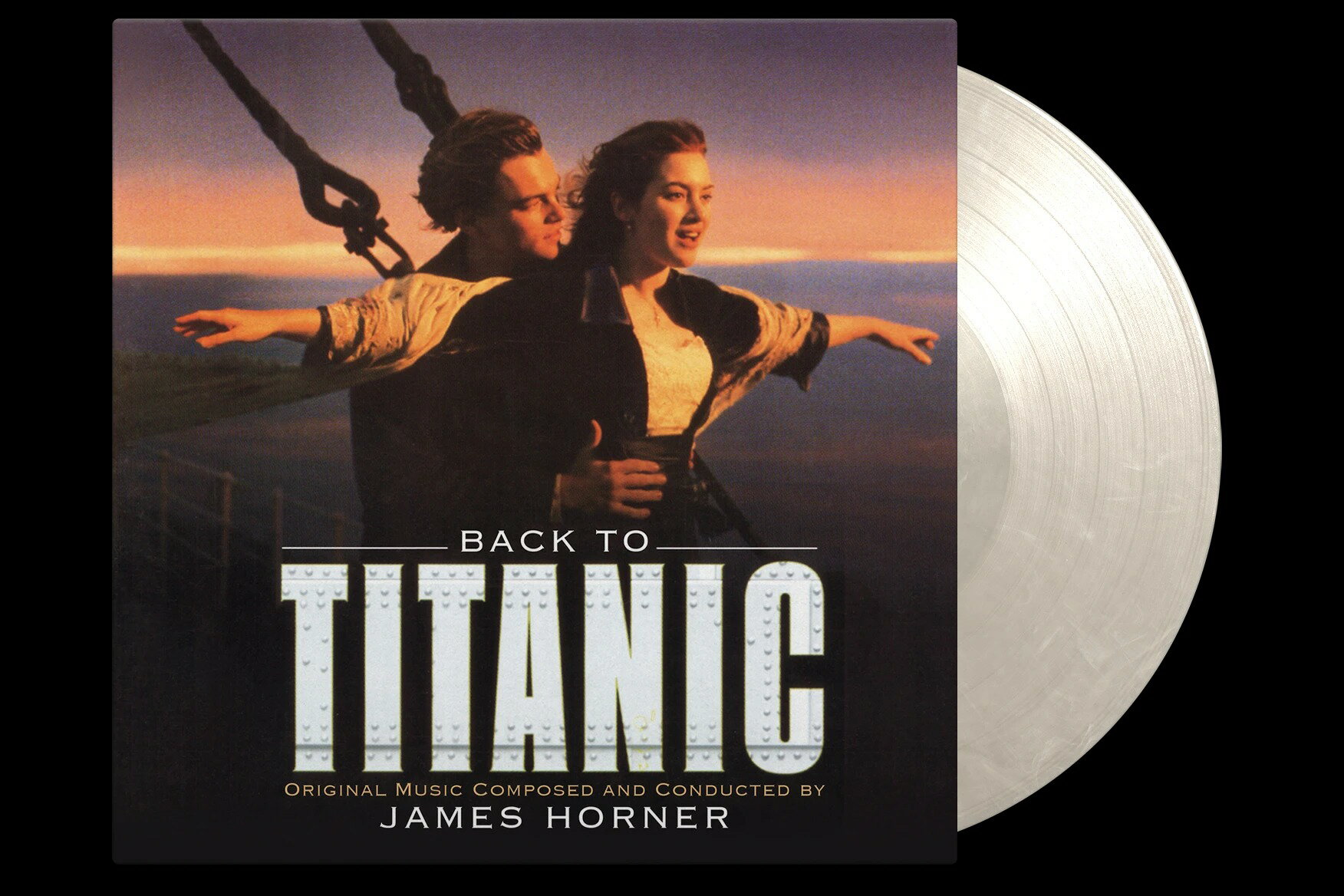 【停看聽音響唱片】【黑膠LP】重返鐵達尼號25週年紀念編號版 (白色大理石彩膠 2LP)