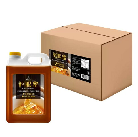 蜜蜂工坊 龍眼蜜 3公斤 X 4入 1