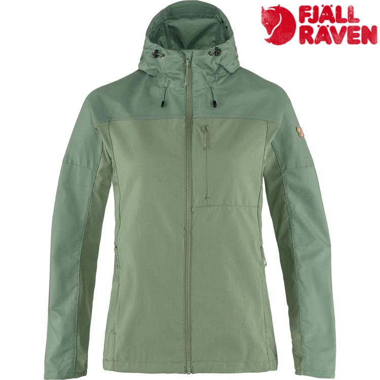 Fjallraven 小狐狸 Abisko Midsummer 軟殼防風外套 女款 89826 613-614 玉石綠/綠鏽