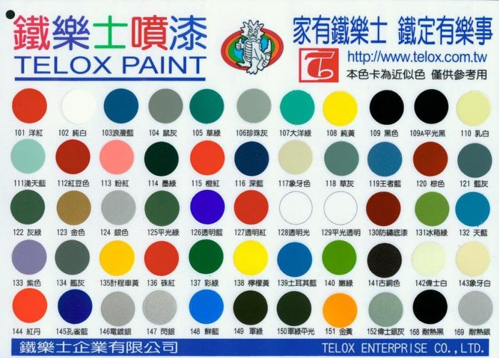 鐵樂士 噴漆 (400ml) 5
