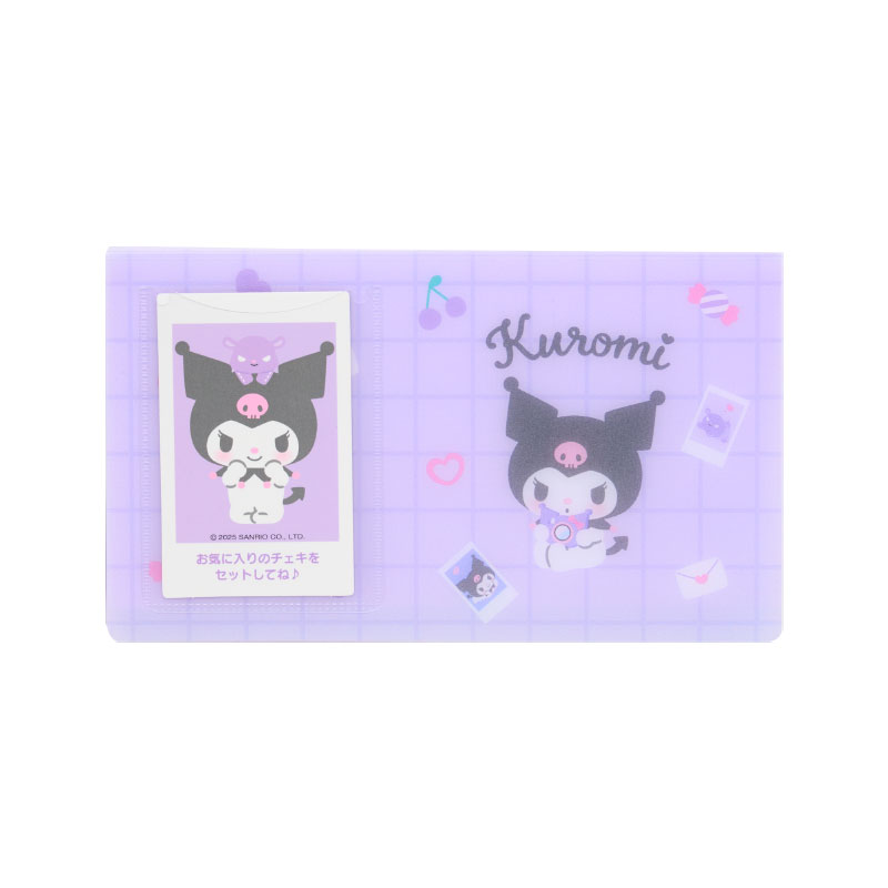 asdfkitty*庫洛米 卡片收藏夾 名片簿 相簿 拍立得相片收納冊-日本正版商品