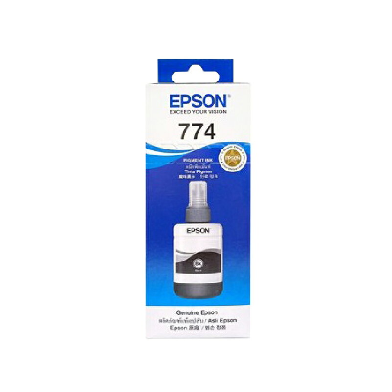 EPSON T774100 T774系列 BK 黑 盒裝 原廠填充墨水 774 適用 M105 M200 L1455｜APP下單享6%點數回饋 ...