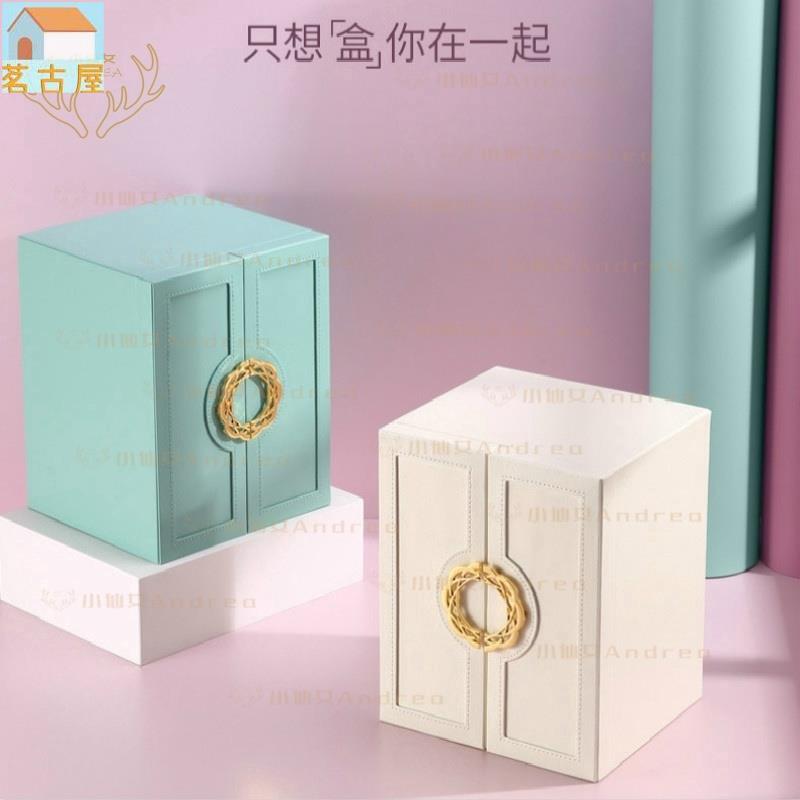 多層大容量首飾盒歐式公主韓國皮質珠寶箱珠寶首飾品收納盒 生日禮物