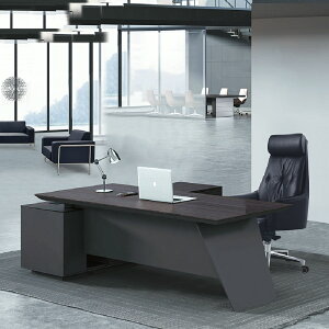 【 IS空間美學 】維納8尺主管桌整組(2023B-105-1) 辦公桌/電腦桌/會議桌