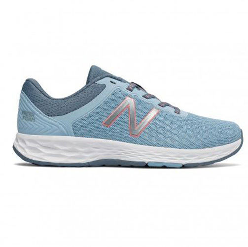 New Balance 女鞋 慢跑 輕量 透氣 網布 耐磨 緩震 藍 【運動世界】WKAYMLT1