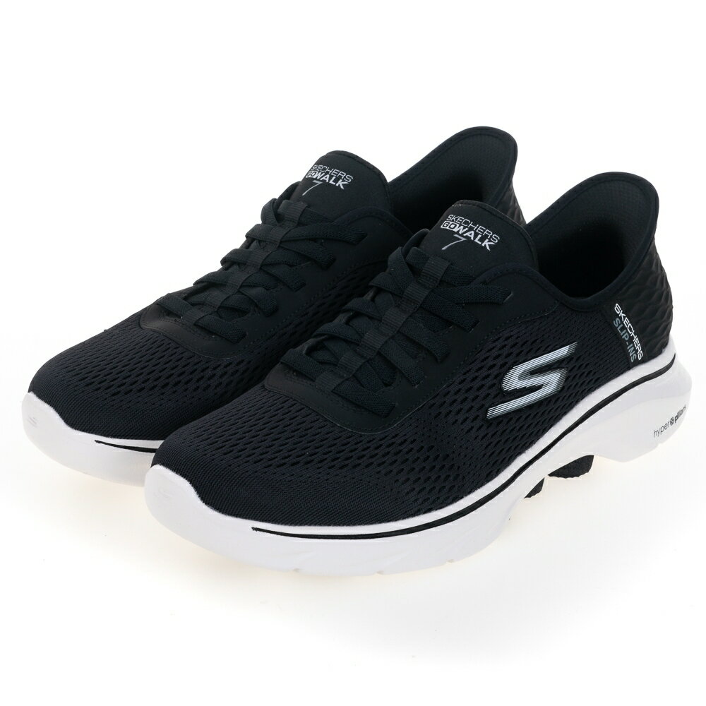 SKECHERS 男鞋 健走系列 瞬穿舒適科技 GO WALK 7 健走鞋 216648BKW