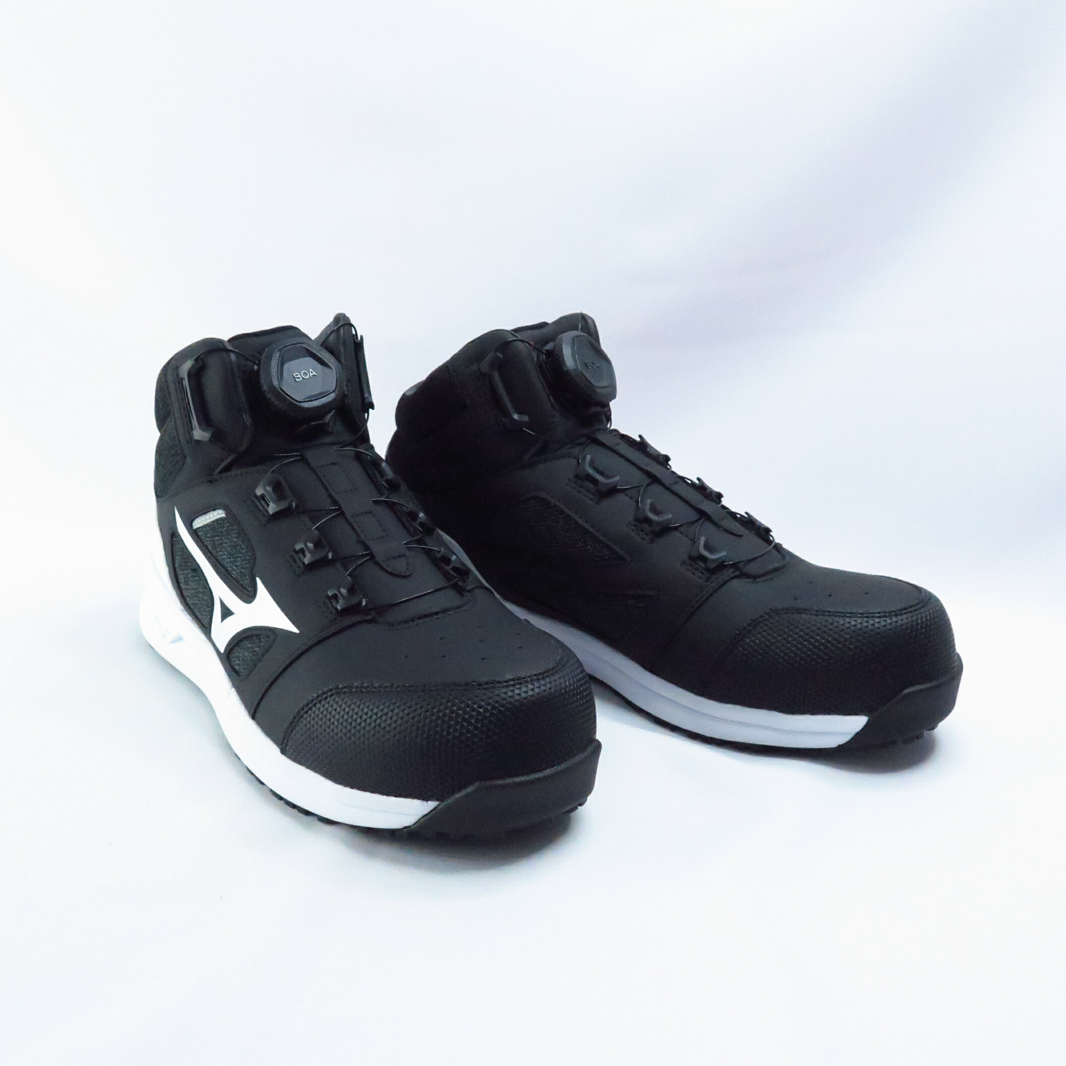 Mizuno F1GA234009 PRIME FIT LS II 71M BOA 防護鞋 旋鈕 工作鞋 安全鞋 黑白