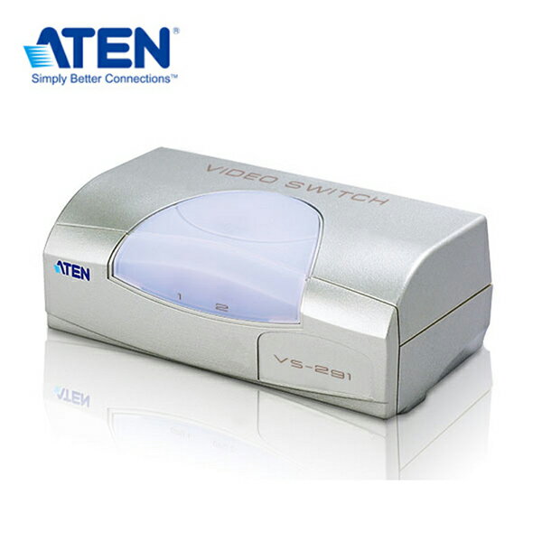 【預購】ATEN VS291 2埠VGA視訊切換器