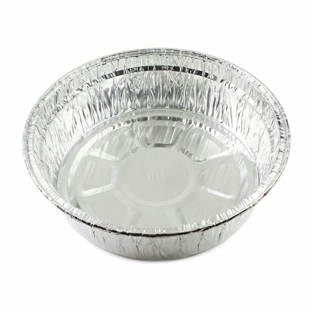 【1260】100入鋁箔容器 錫箔 透明蓋選配 1200mL 7吋蛋糕模 鋁箔容器 錫箔 烤肉野炊 小火鍋  直火加熱 外帶外賣盒 圓形鋁箔 年菜盒 過年年節 焗烤盒 蘿蔔糕 免洗餐具 大量批發【APP滿額下單10%點數(單一帳號最高1500點)】8/31止 3
