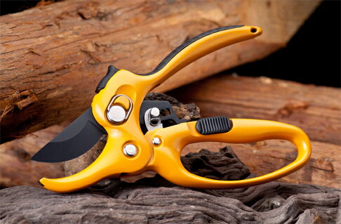 園藝修枝剪刀 超省力8"4段漸進式設計(可替換刀片不需任何工具即可替換) NS-星之樣 0