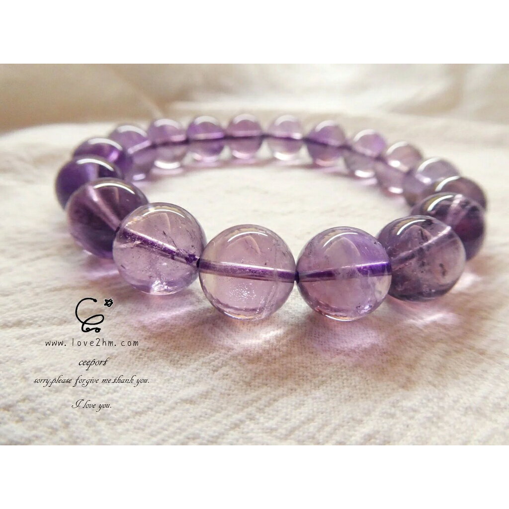 紫黃晶 手珠 218296/紫黃晶/水晶手鍊/[晶晶工坊-love2hm]