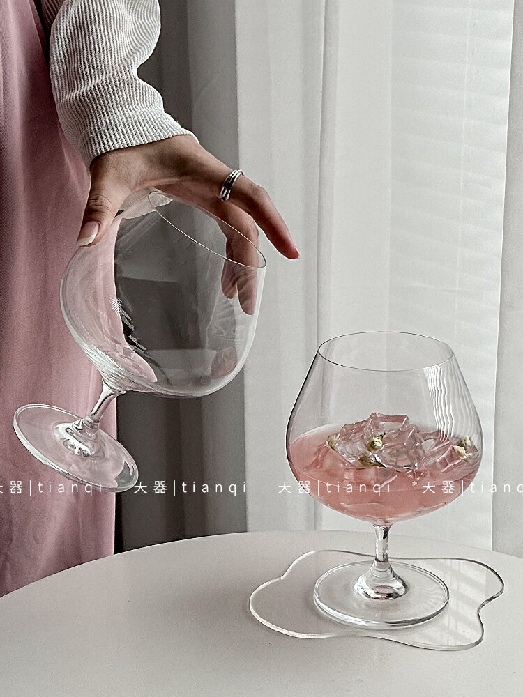 韻器大蘋果矮腳杯白蘭地洋酒杯紅酒葡萄酒玻璃杯香檳威士忌大肚杯