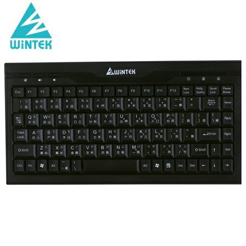 WINTEK 迷你鍵盤 WK-590 USB 黑色