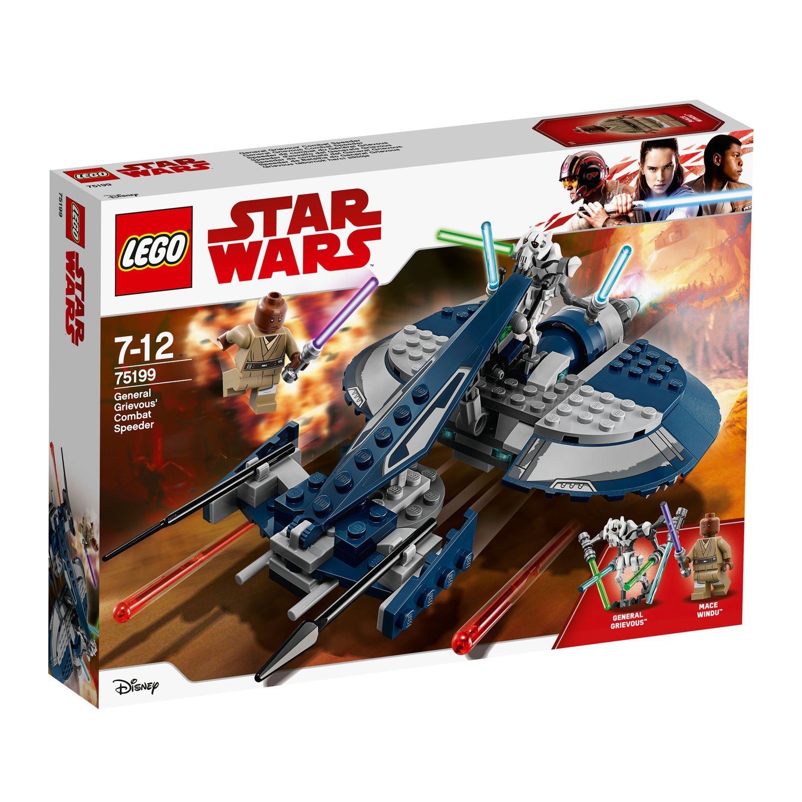 ☆勳寶玩具舖【現貨】LEGO樂高 星際大戰 75199 General Grievous' Combat Speeder