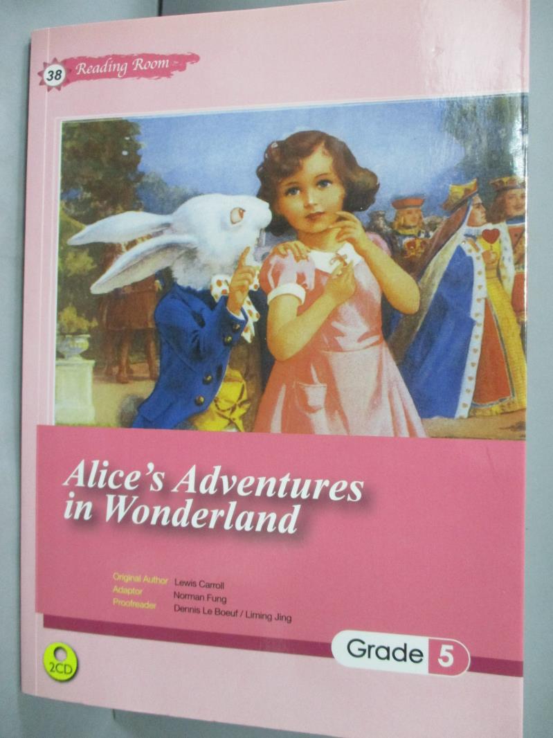 【書寶二手書T9／語言學習_HJJ】Alice's Adventures in Wonderland_LewisCarr